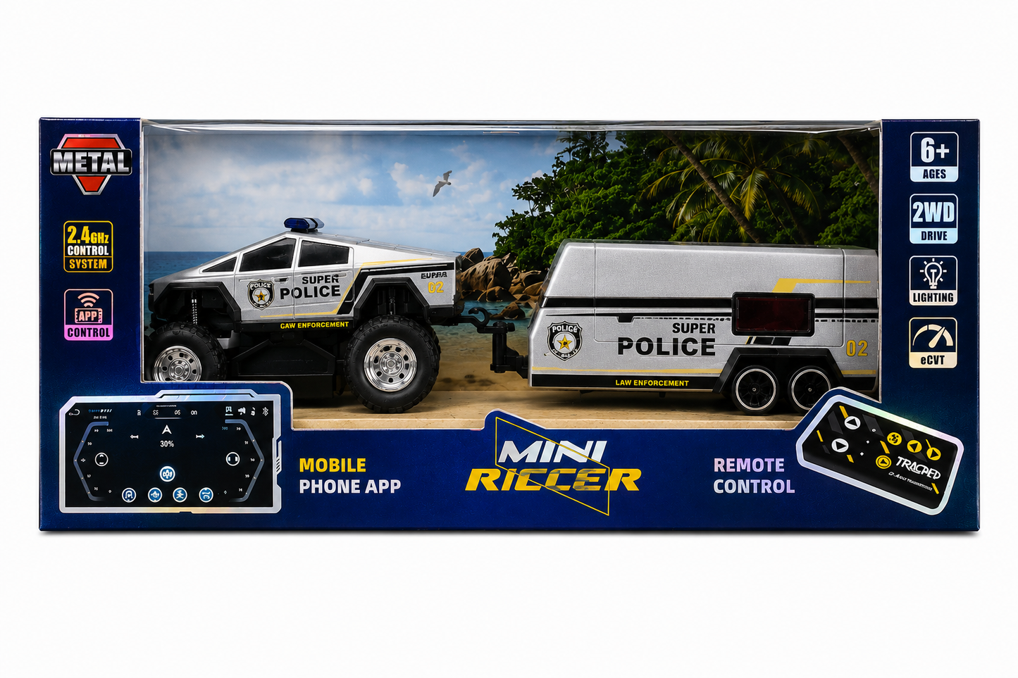 Mini R/C Car ( Remote control) Speed-Regulating Alloy Model Car 1:64 Scale