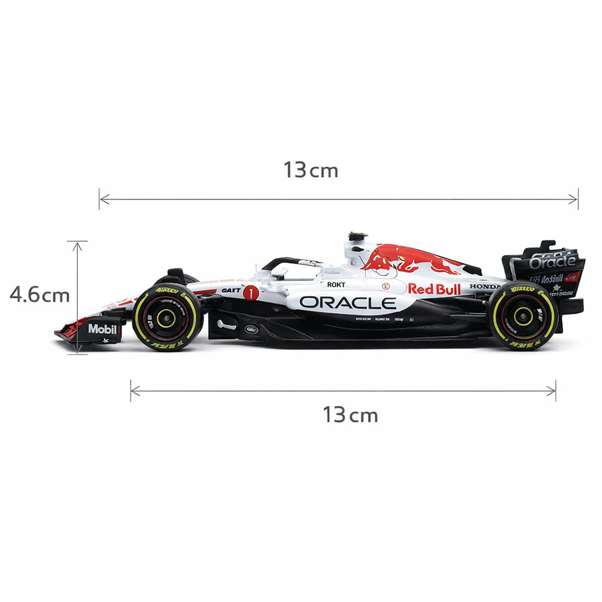 Bburago "Oracle Red Bull Racing RB21 (#1) Japan GP Livery | Max Verstappen Collectible F1 Die-Cast Model 1:43 Scale