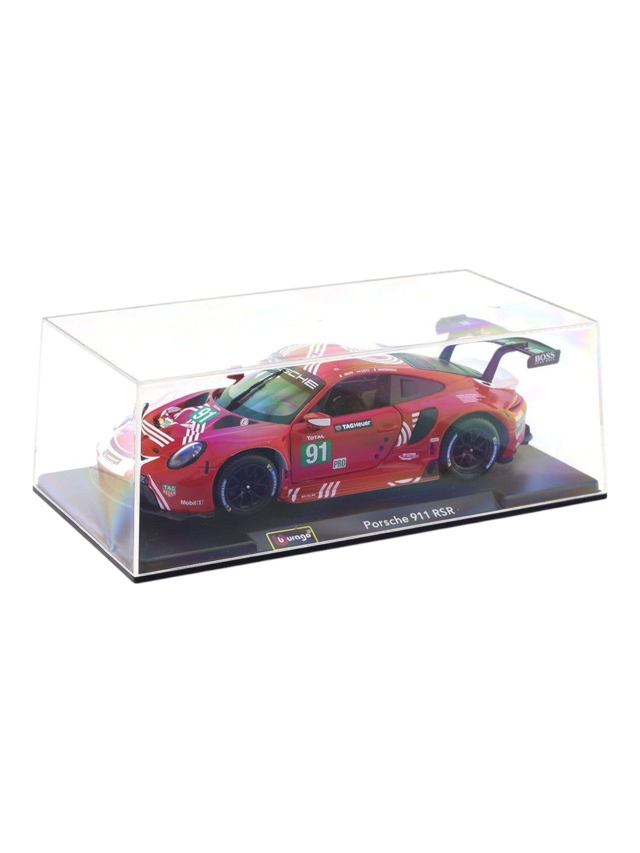 Bburago porsche 911 rsr (official license product) 1:24 die-cast scale model car