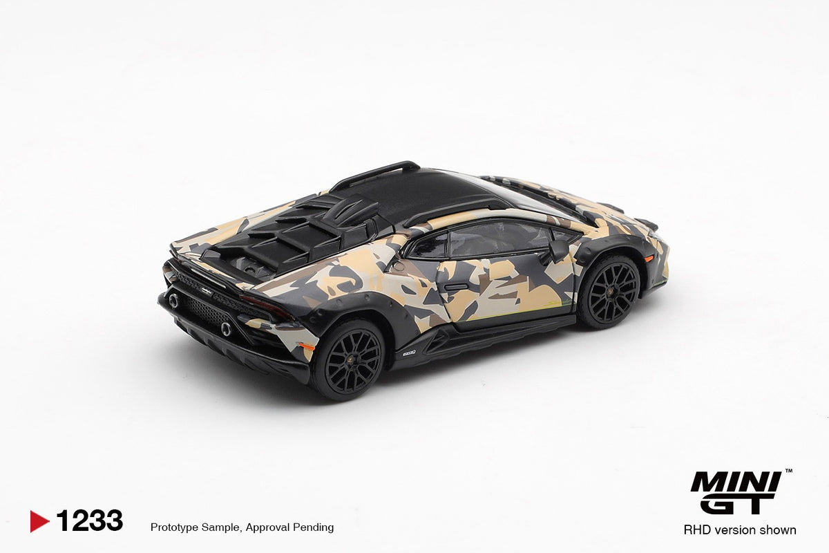 Mini GT - Lamborghini Huracán Sterrato All Terrain Set of 4 – Special Edition Diecast Model 1:64 Scale