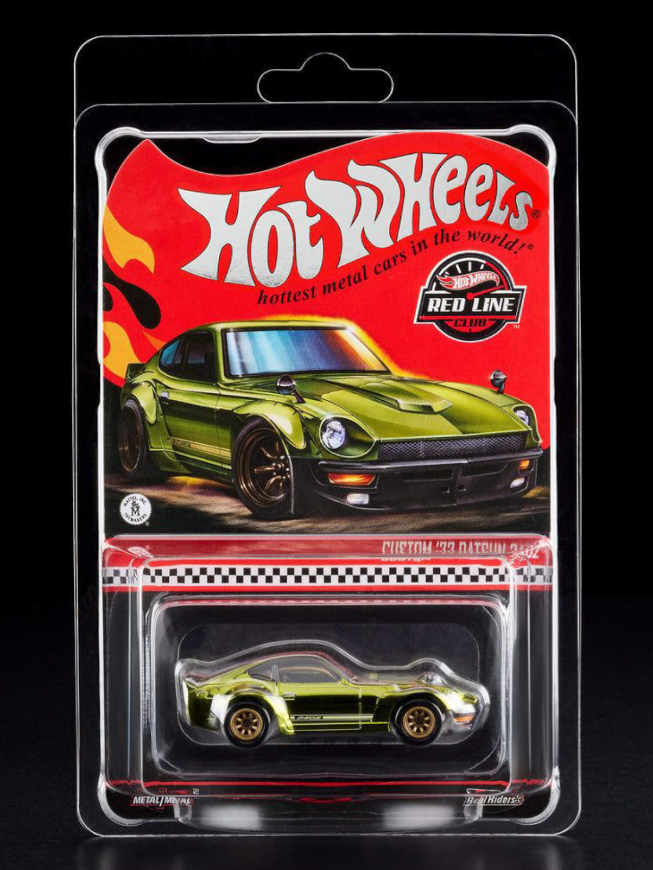 HotWheels Custom 72 Datsun 240Z RLC 1:64 Scale (With Protector)