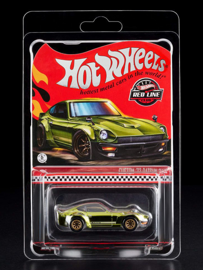 HotWheels Custom 72 Datsun 240Z RLC 1:64 Scale (With Protector)