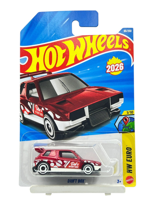 Hotwheels drift box imported mainline 1:64 Scale