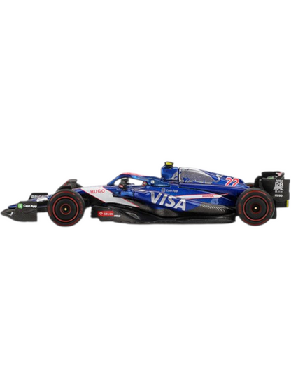 Mini GT #1007: RB VCARB 01 #22 Yuki Tsunoda 2024 F1 2024 Bahrain GP 1:64 Scale