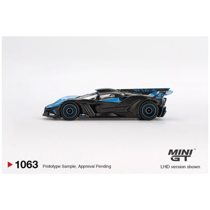 Mini GT Bugatti Bolide Presentation ( code-1063 ) Imported 1:64 Scale
