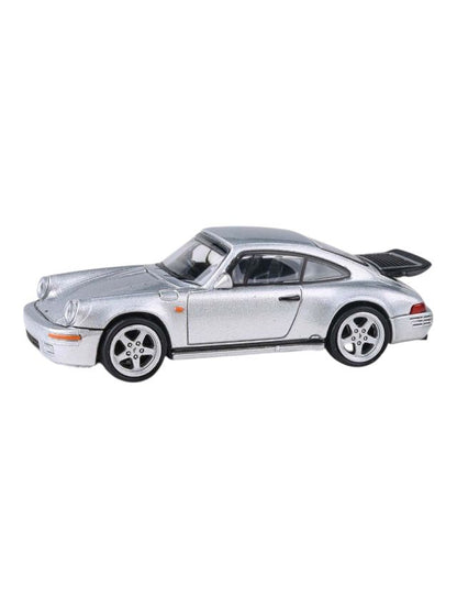 Para64 1987 RUF CTR Yellowbird Silver 1:64 Scale Diecast