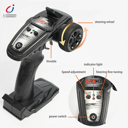 Ujietdys High-Speed Remote control Cars, 36km/h, 1:16 Scale Simulation Car Body, Advance Suspension 4WD System