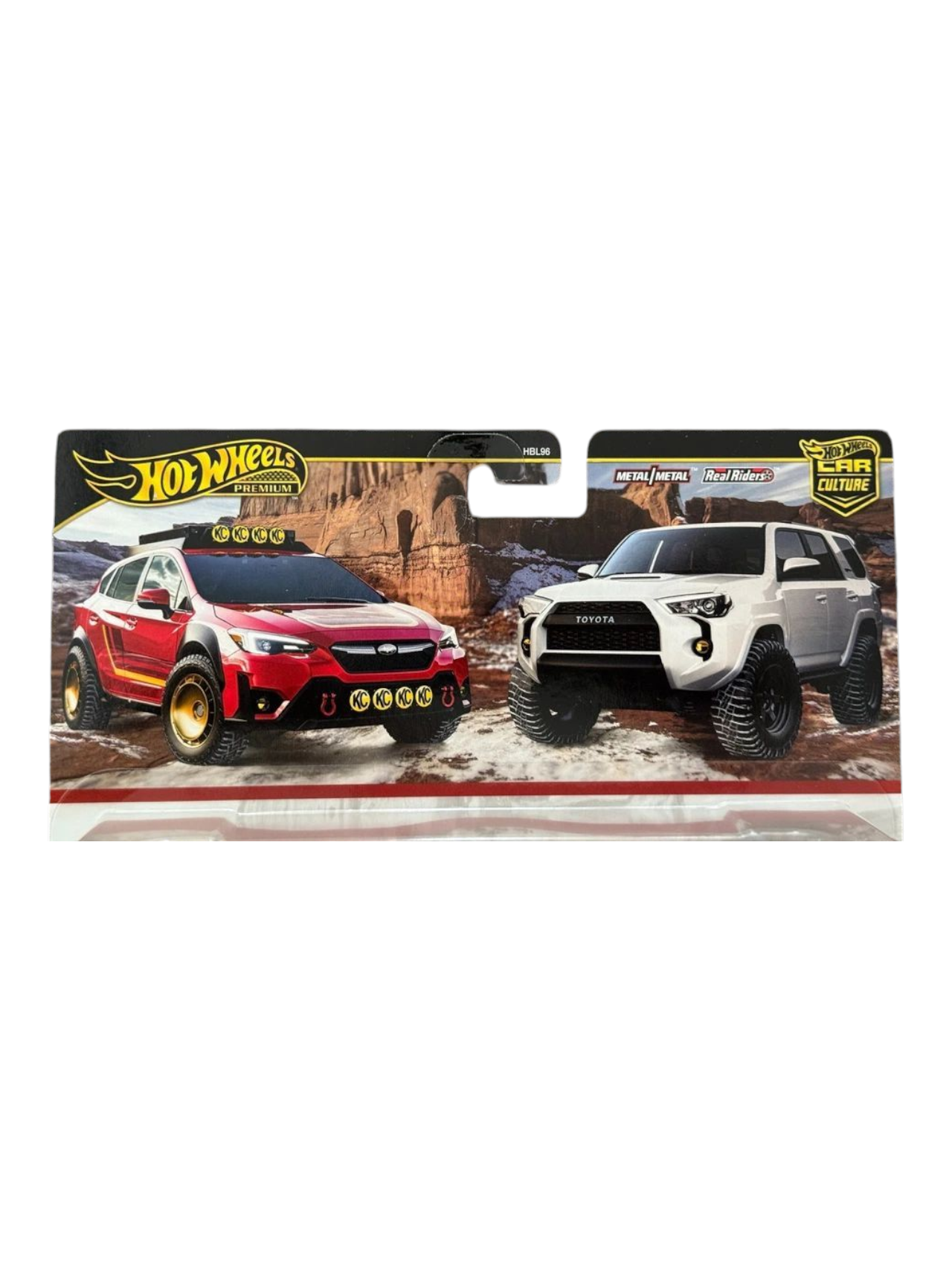 HotWheels Subaru Crosstrek - 2018 Toyota 4Runner Imported Premium Team Transport