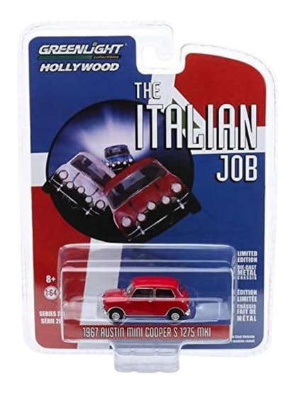 Greenlight Hollywood Collectibles The Italian Job Austin Mini Cooper S 1275 MKI 1:64 Scale