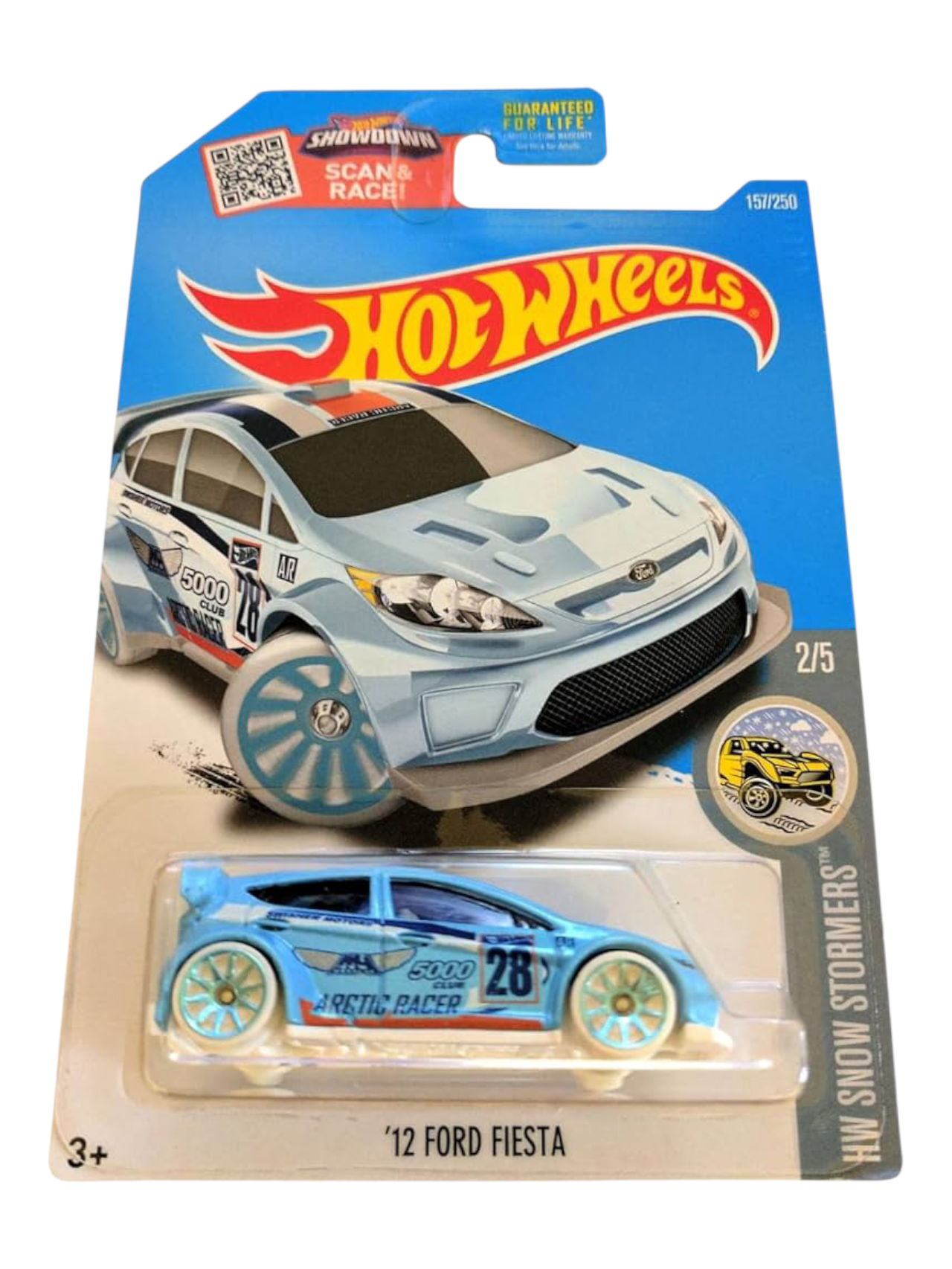 HotWheels 12 Ford Fiesta Imported Mainline 1:64 Scale