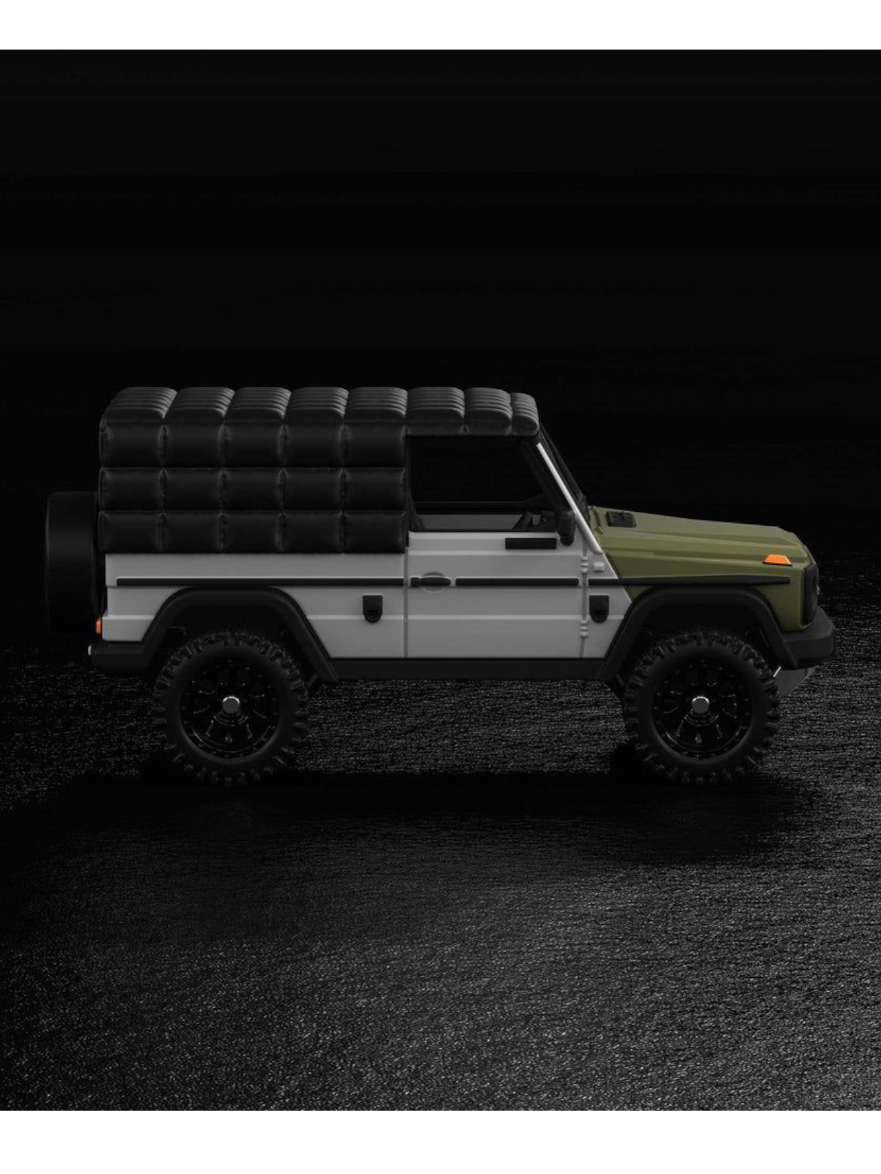 HotWheels x Mercedes-Benz Project G-Class Past II Future Designed by Nigo RLC 1:64 Scale (With Acrylic Case)