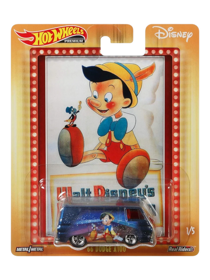 Hotwheels ' 66 Dodge A100 Disney Premium Imported 1:64 Scale