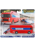HotWheels Team Transport Euro Hauler & '94 Nissan 300 ZX GTS Imported 1:64 Scale