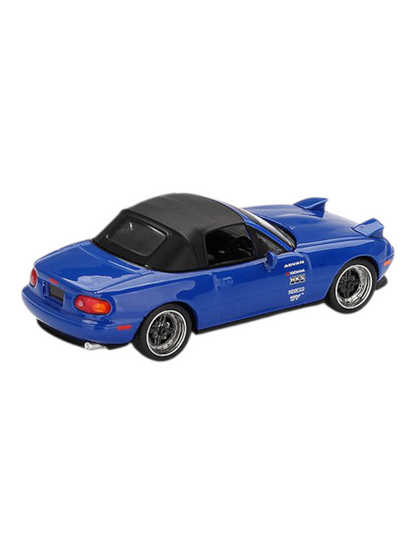 Mini GT Mazda Miata MX-5 (NA) Tuned Version (Dark Blue) Code-1069 1:64 Scale