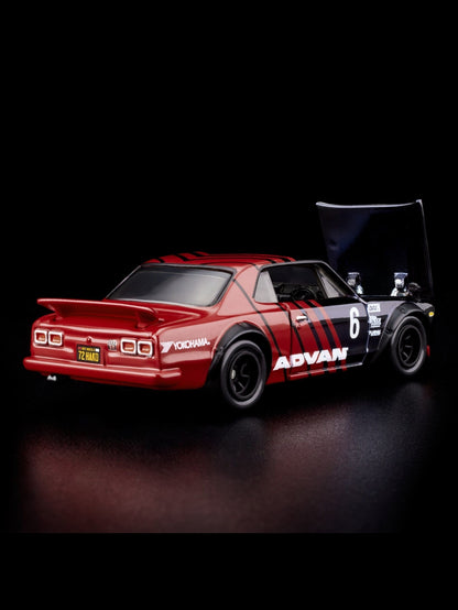 HotWheels 1972 Skyline H/T 2000GT-R RLC 1:64 Scale (With Protector)