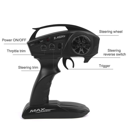 Racing Rally Max 4×4 Tiger 2.4G Radio Control High speed 15Km/H  Digital Proportional Speed Control, Steering Control Front/ Back Advance Suspension System TPR Rubber High Grip Tyres with ingress protection 1:10 Scale Remote Control car