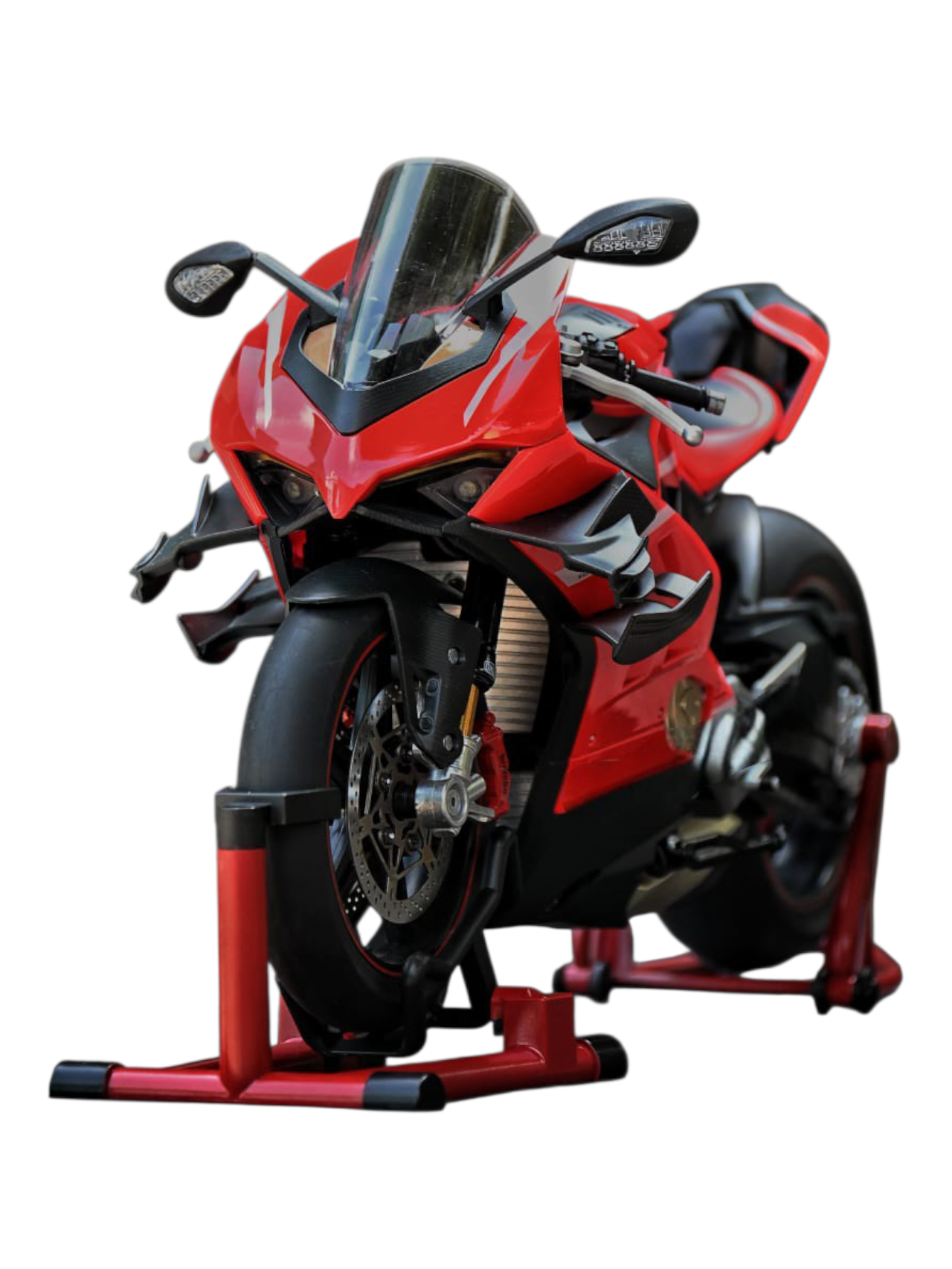 XLG 1:7 Ducati V4S Super Motorcycle Alloy Diecast model simulation Racing Motorcyle