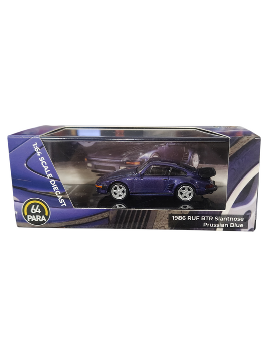 PARA64 1989 RUF BTR Slantnose Prussian Blue 1:64 Scale-Rare Classic Diecast Model