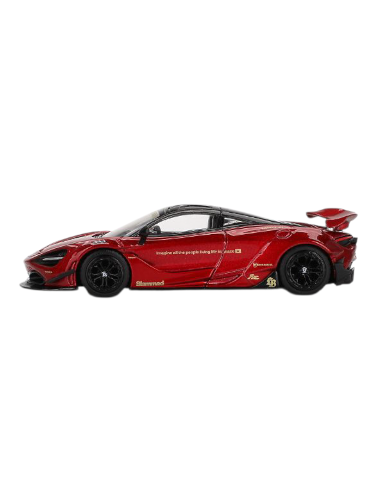 Mini GT Mclaren 720S LB Works (Gem Red) Code-828 1:64 Scale