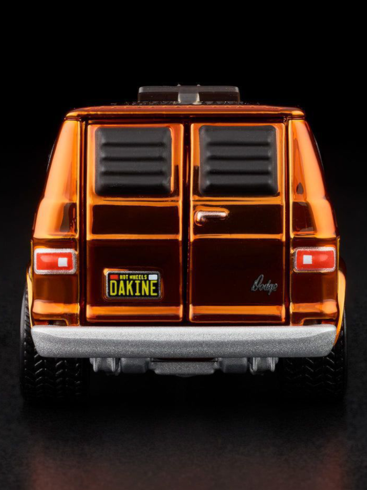 HotWheels 70s Dodge Tradesman Van RLC 1:64 Scale (With Acrylic Case)