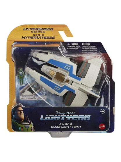 Disney Pixar Lightyear XL-07 & Buzz Lightyear Hyperspeed Series