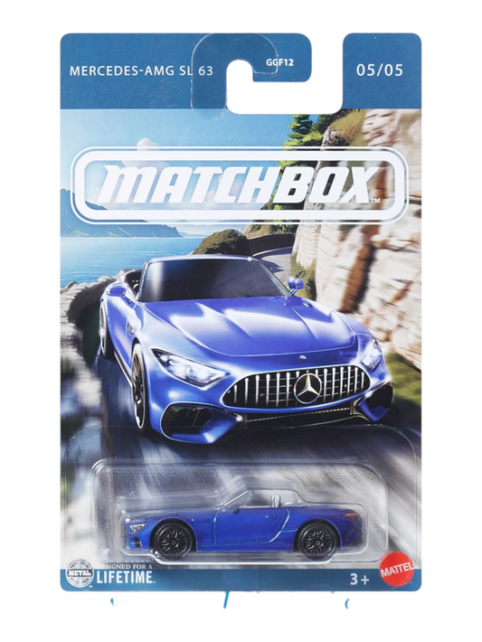Matchbox Mercedes-AMG SL 63 Imported Mainline Card Art 1:64 Scale