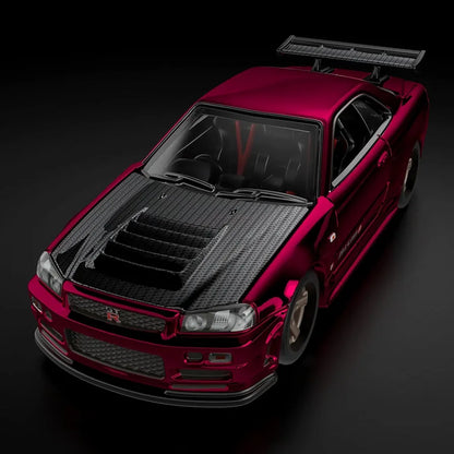 HotWheels RLC Nissan skyline gt-r (Bnr34) Imported 1:64 Scale ( With Protector )