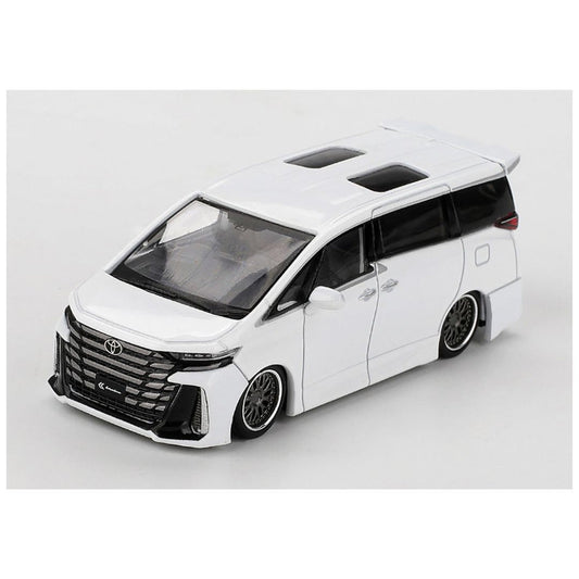 Mini GT #1180: Toyota Vellfire 40 KUHL White 1:64 Scale Diecast Model