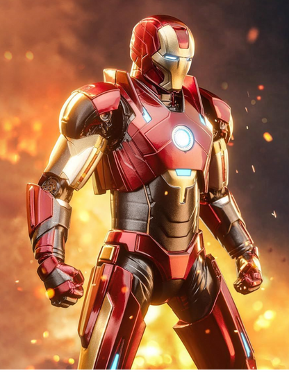 ZD Toys Marvel Studios The Infinity Saga Iron Man 3 MK16 1:10 Scale (Size-7 Inch)