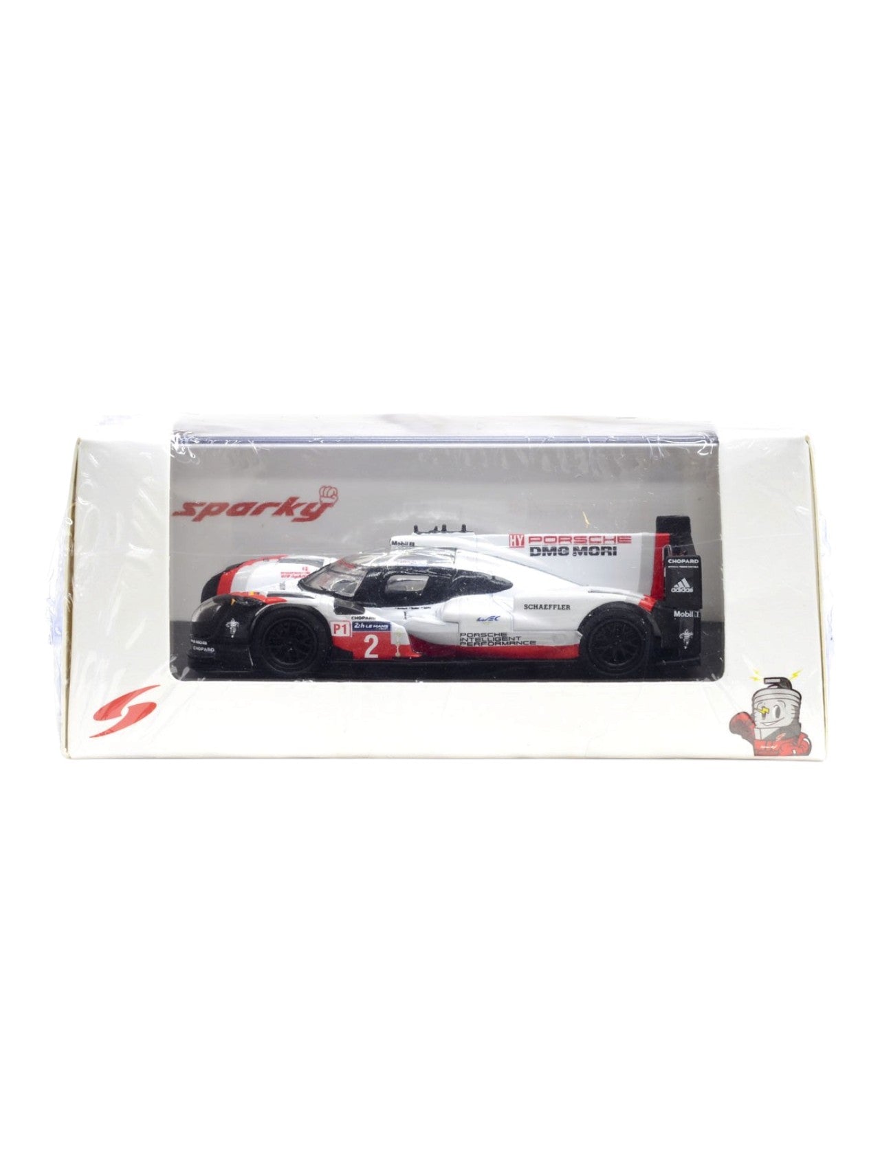 Sparky "Porsche 919 Hybrid No.2 Porsche LMP Team Winner Le Mans 2017 1:64 Scale