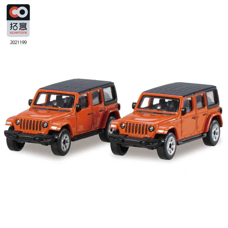 XCarToys Die Cast 1:64 (P00087) – Jeep Wrangler No 199 Imported 1:64 Scale