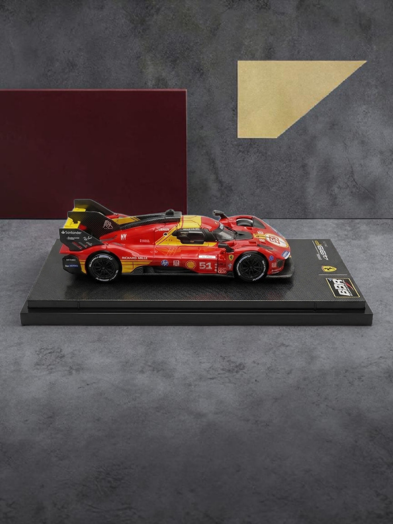 Bburago Racing 'Ferrari 499p Af Corse Imported 1:64 Scale No.51
