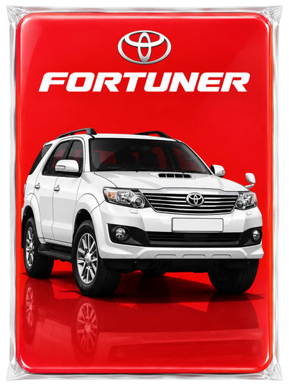 Premium Fridge magnet 
 Collection – Pokémon, Toyota Fortuner, Ferrari F1, One Piece Luffy, Toyota Supra & Car Warning Signs | Decorative Tin Posters