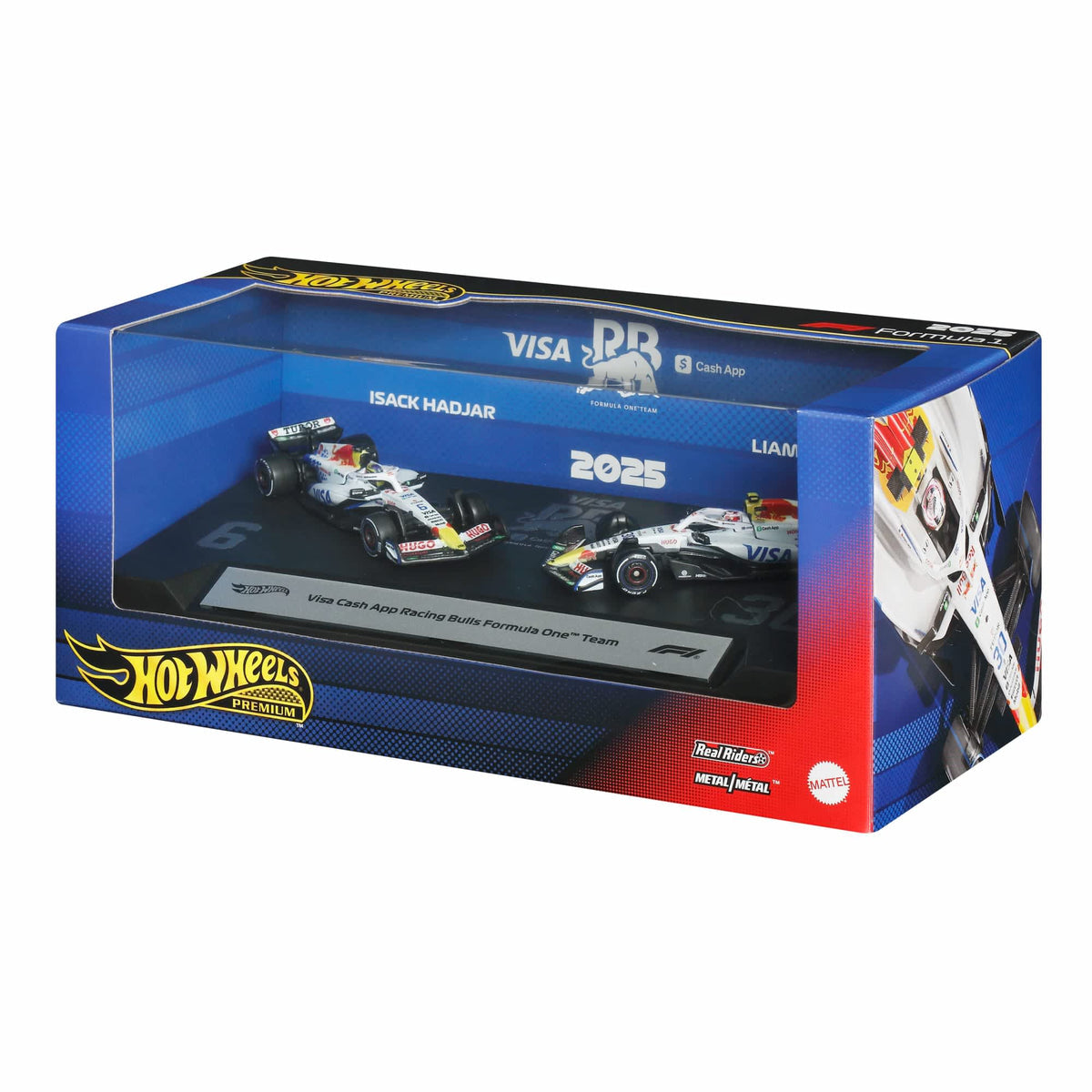 Hotwheels Premium 2025 Visa Cash App Racing Bulls Formula One Team 1:64 Scale
