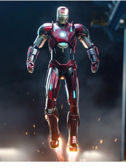 ZD Toys Marvel Studios The Infinity Saga Iron Man 3 MK16 1:10 Scale (Size-7 Inch)