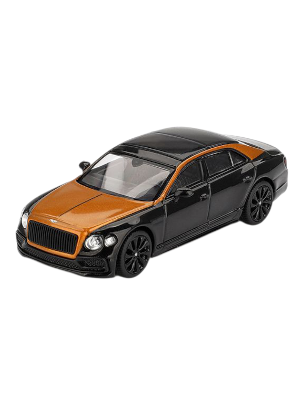 Mini GT Bentley Flying Spur (Orange Flame/Onyx) Code-991 1:64 Scale