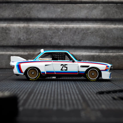 HotWheels ELITE 64 1975 BMW 3.0 csl race Imported premium rlc 1:64 Scale (with protector) jcp42