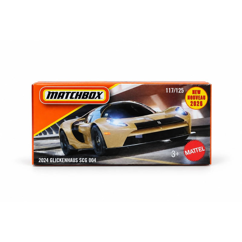 Matchbox No. 117 2024 Glickenhaus Scg 004 1:64 Scale Diecast Model