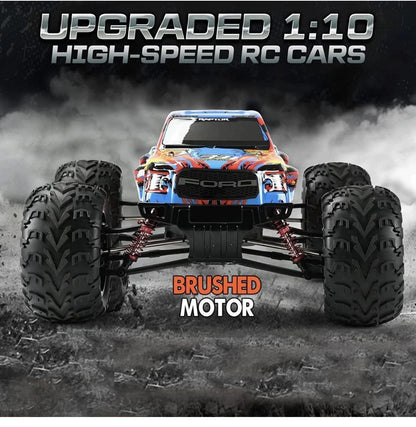 Ford Raptor F-150 RC Racing Track 4×4 ( E331-003 ) Remote Control High-Torque Servo, Alloy Differential Gear Alloy Shocks 2.4GHZ , Alloy Sealed Ball Bearing (Top Speed 35Km/H) 1:10 Scale Official Licensed