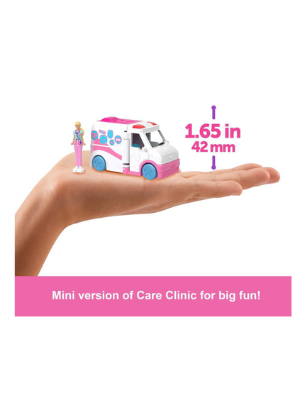 Mattel Mini Barbie Doll and Vehicle Set