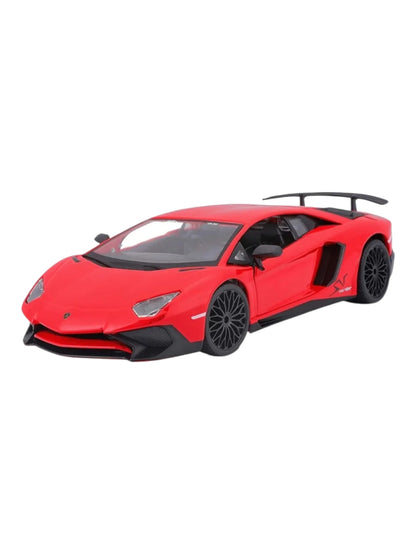 Bburago Lamborghini Aventador SV Coupe (Red) 1:24 Scale