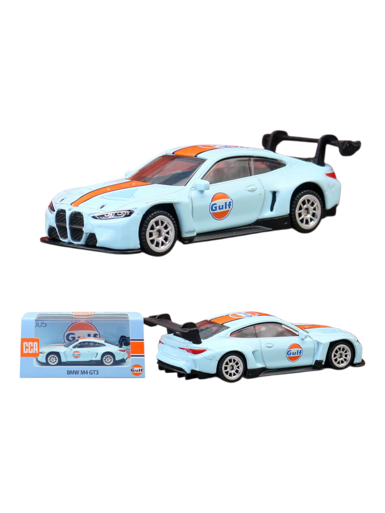 CCA BMW M4 GT3 1:64 scale (with Acrylic Case)