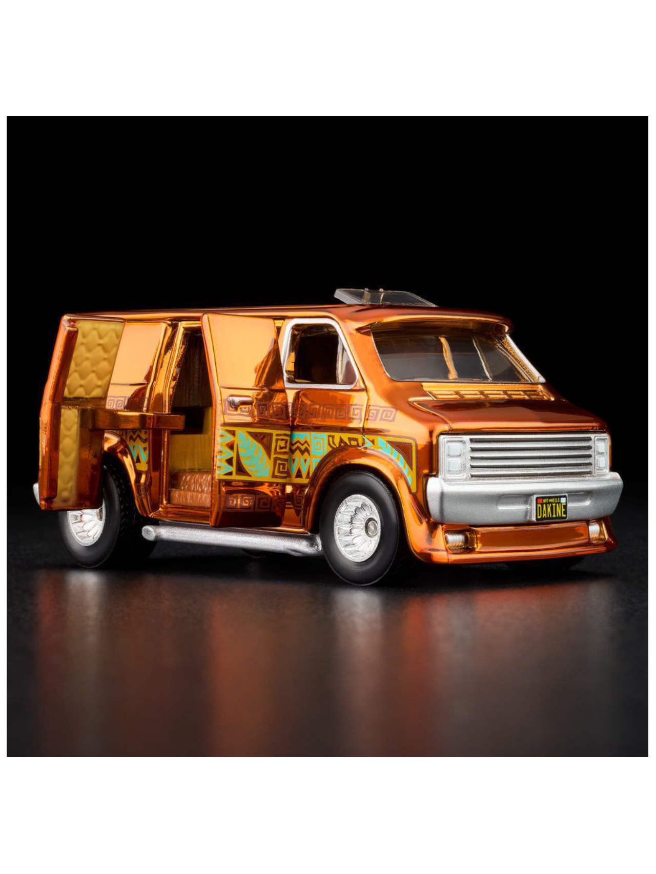 HotWheels 70s Dodge Tradesman Van RLC 1:64 Scale (With Acrylic Case)