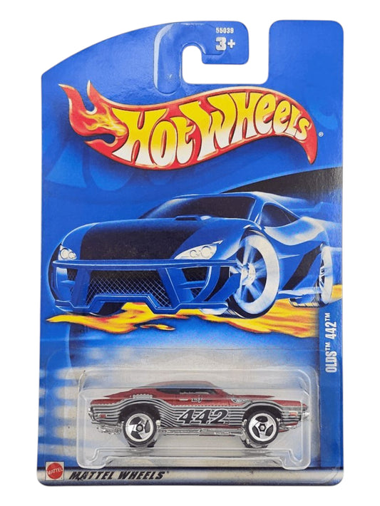 Hotwheels olds 442 imported mainline card art 1:64 Scale