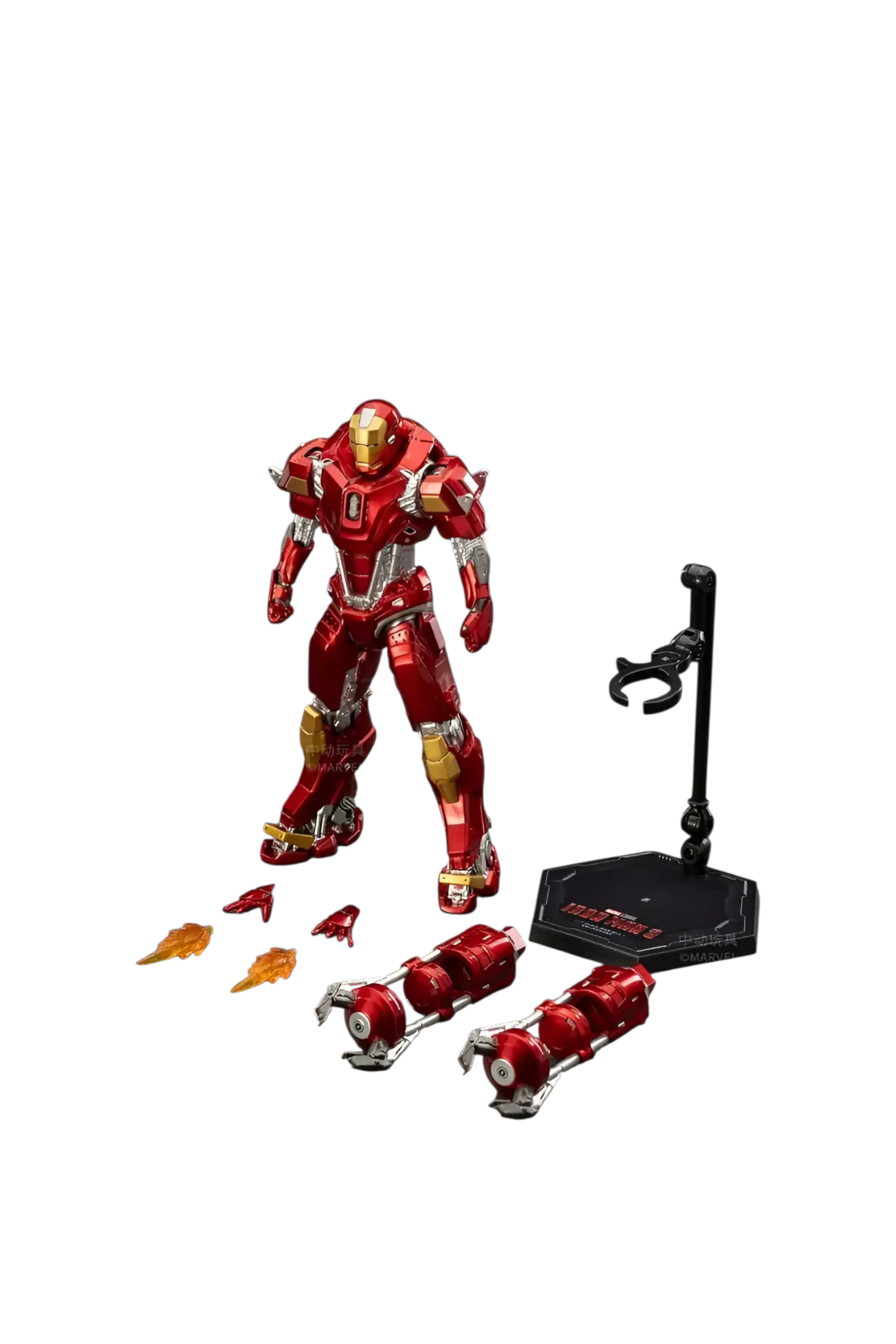 Action figure Marvel Studio ZD Toys Iron Man 3 mk35 Imported 1:10 Scale Collections