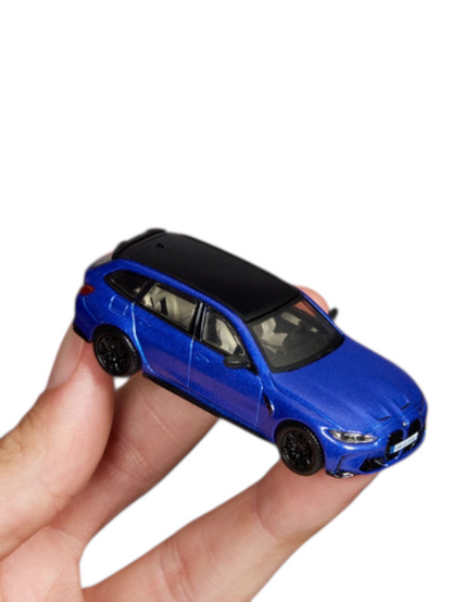 HotWheels elite 64 BMW M3 TOURING Imported Premium RLC 1:64 Scale ( With Protector) HWR93