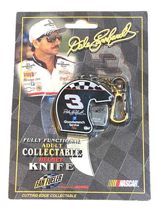 Nascar Dale Jarret #88, Jeff Gordon #24 Collectible Helmet Key Chain Knives