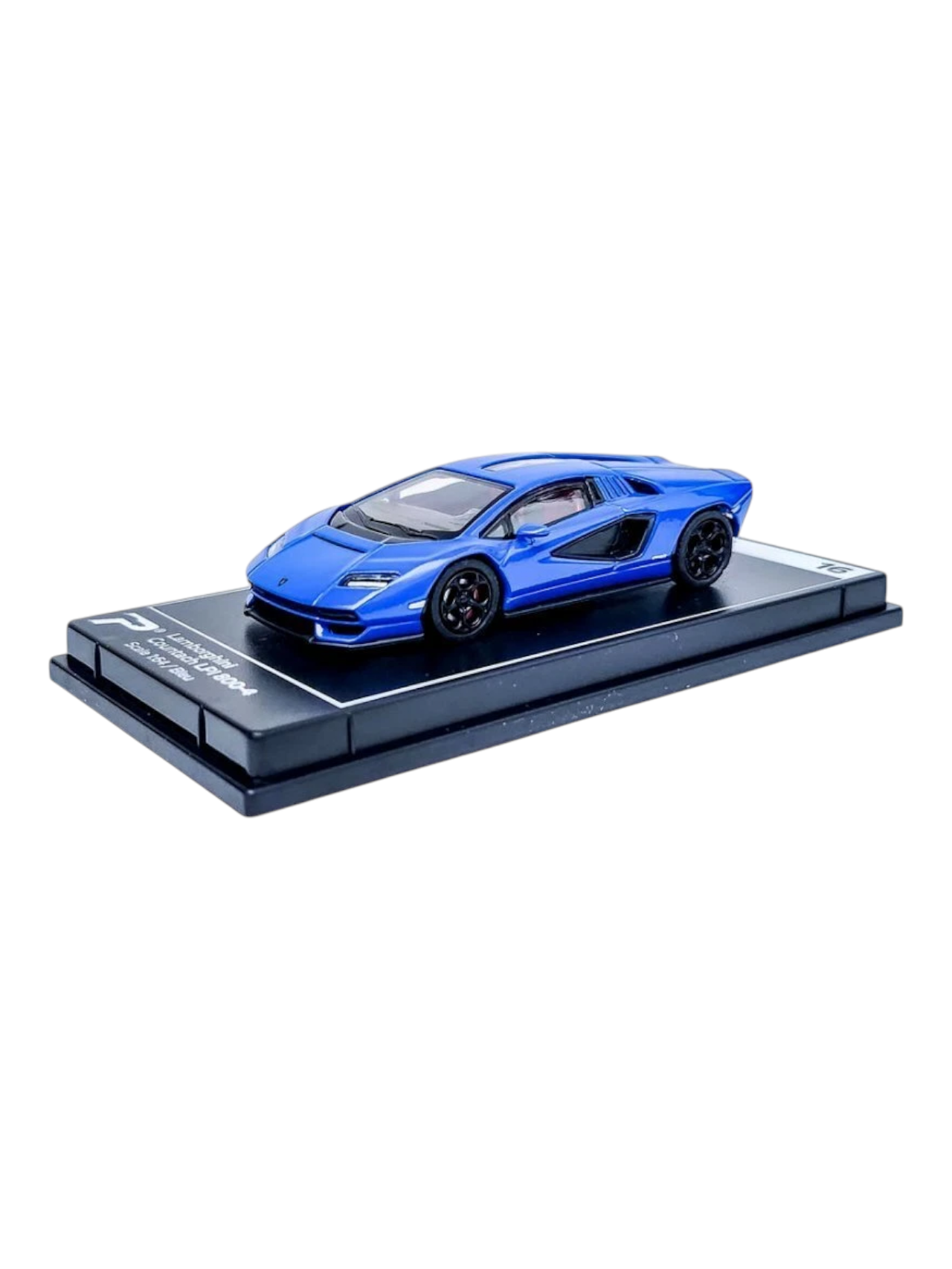 Postercars Lamborghini Countach LPI 800-4 Scale 1:64/Blue Hypercar League (No 16)