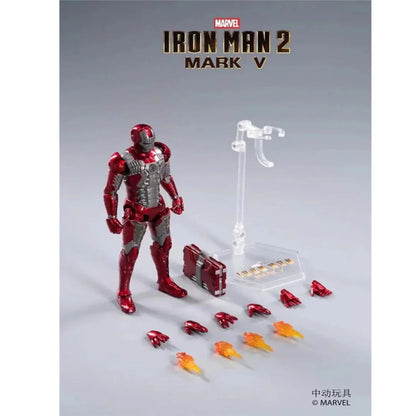 Action figure ZD Toys Iron Man Mark 5 Action Figure - Marvel Studio Infinity Saga 1:10 Scale Collections