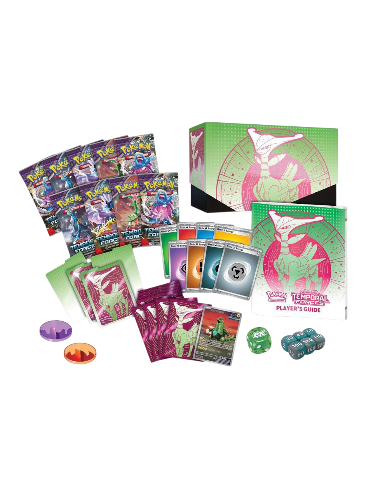 Pokemon Scarlet and Violet Temporal Forces Elite Trainer Box ETB (English)